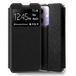 Cool Flip-Cover voor Oppo A40/A40m, glad, zwart