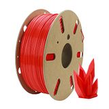 Filamentive PLA – rood/rood – 1,75 mm 3D-printfilament, gerecyclede materialen + 100% recyclebare kartonnen spoel – maakt duurzaam 3D-printen mogelijk (1 kg)