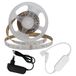 Brightium Intelligente ledstrip 5050 en 2835 RGB WW, adapter met wifi-controller DC12 V, IP20, ideaal voor kamerdecoratie en sfeer.