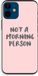Case Company® - iPhone 12 mini Hoesje - Morning person - TPU Back Cover
