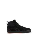 Alpinestars Ride-63 Chaussures de moto en cuir Noir Rouge vif