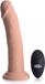 XR Brands Swell - Inflatable and Vibrating Silicone Dildo - 7 / 18 cm vanilla / ivory