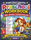 Preschool Workbook: Tracing Letters, Numbers, and Early Learning Activities