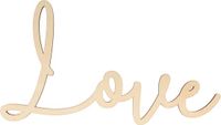 Artemio Love 17x30 cm - houten woord