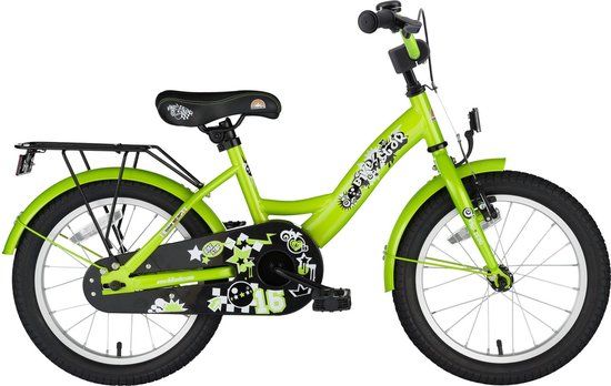 Bikestar Classic Kinderfiets - 16 inch - Groen