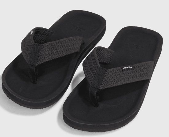 O'Neill Heren Slipper Chad Sandals Black Out | Zwart | Maat: 40