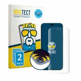 BROTECT - Screenprotector voor Honor 600e - Folie Beschermfolie transparant volledig dekking - 2 Stuks
