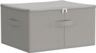 vidaXL Opbergbox Nonwoven Stof 43 x 34 x 23 cm 33,6 L Grijs