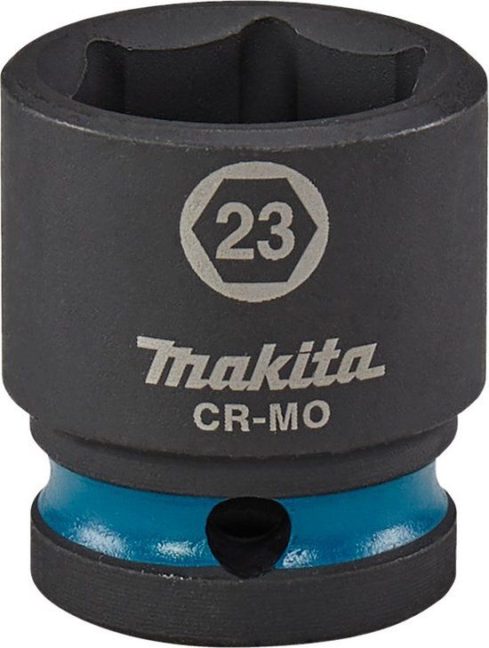 Makita E-16190 Impact Black Krachtdop 1/2 kort | 23 mm