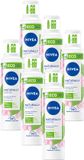 NIVEA Ecodeo Naturally Good Deodorant Spray - Green Tea - 6 x 125 ml