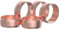 KIRCHHOFF CU knelring - Blanco - 12 mm - knelfitting voor koperen buis (5x)