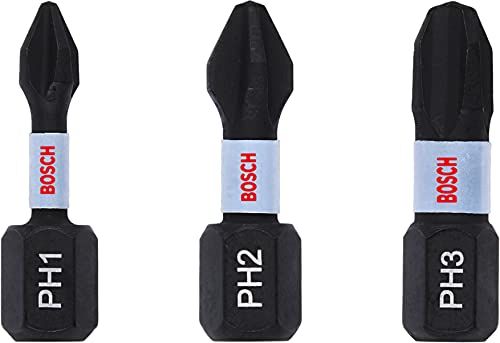 Bosch Professional Impact Control PH Schroefbit Set - 3-delig