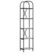 vidaXL Étagère - 5 niveaux - 40 x 30 x 183 cm - Bois traité - Gris Sonoma