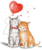 PPD Lunch servetten - Cat Love