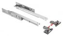 GTV CeraniQ - Softclose ladegeleiders 3D - 18 mm plaat - 30 kg belastbaar - 2 stuks