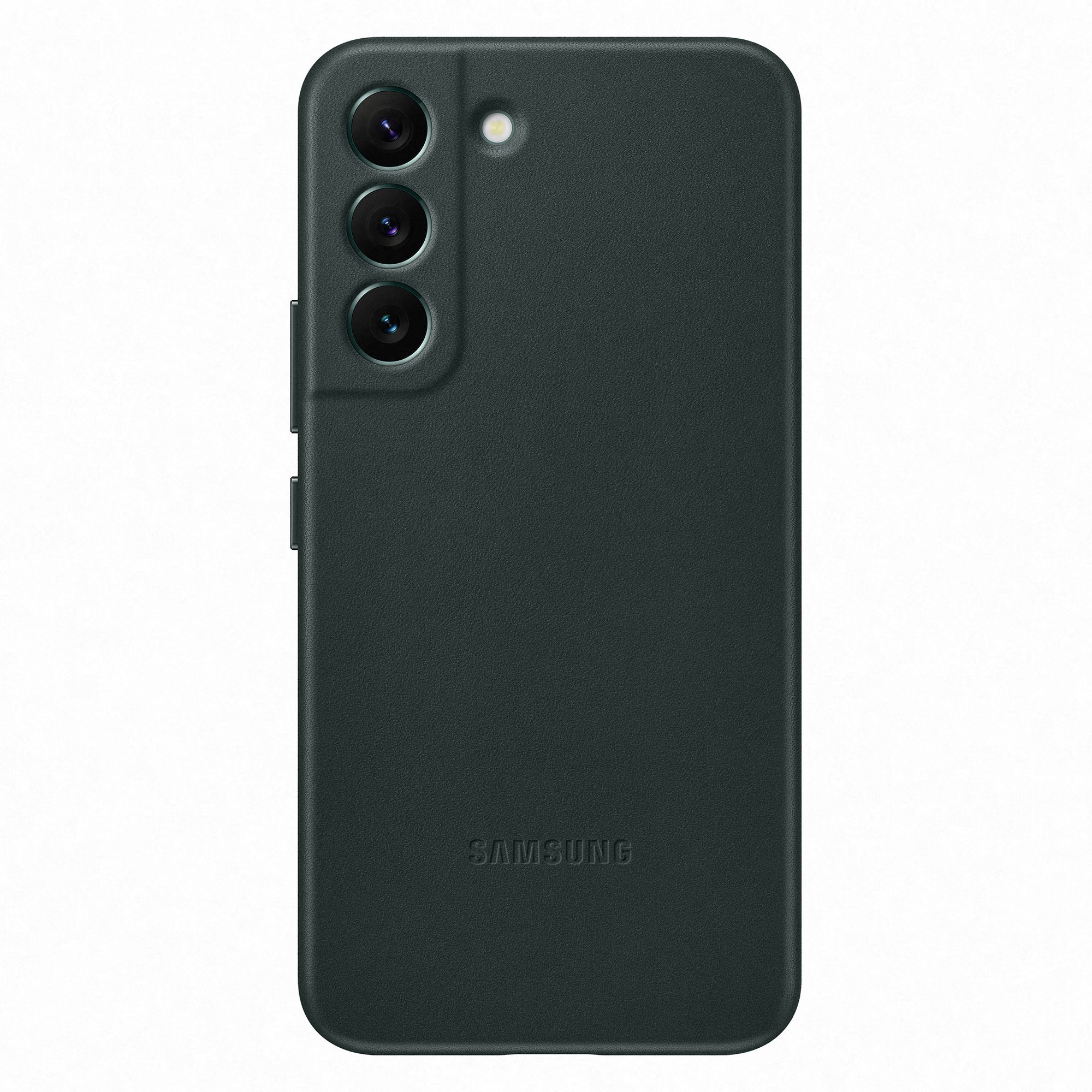 Samsung Galaxy S22 Leather Cover Case - Forest Green