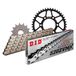Kettingset DID Kettingset staal 520ZVM-X / 112 klinknagel slot voor Kawasaki Z S ABS R SE 750 cc Bj. 2004-2014