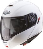 Caberg Levo X helm modulable, blanc Metallic, Taille XXL, Casque modulable, ECE 22.06