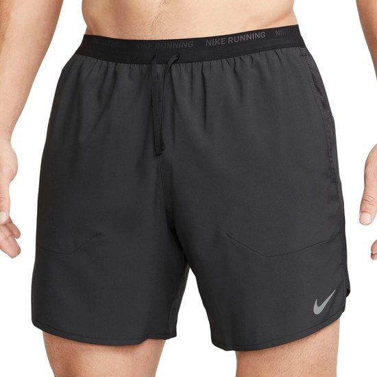 NIKE Dri-FIT Stride 7" Hardloopshort Heren - Zwart - Maat S