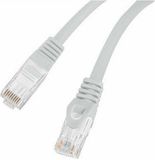 Lanberg UTP Category 6 Rigid Network Cable, 3 m, Grey