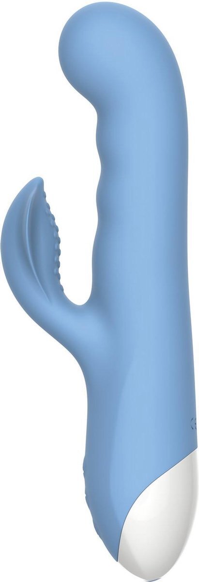 Evolved Stotende G-spot vibrator met gevleugelde clitorisstimulator