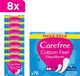 Carefree Cotton Feel Flexicomfort - luchtdoorlatende Inlegkruisjes, Frisse Geur, Absorptiegraad Twee, Maat Normaal, Verpakking van 8x76 stuks