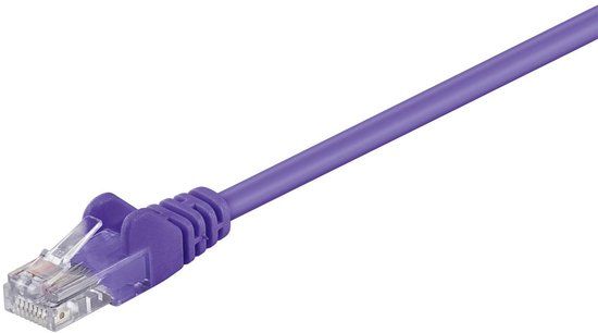 CAT5e Microconnect B-UTP5005P netwerkkabel Paars 0,5 m Cat5e U/UTP (UTP)