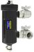 Filtre magnétique DN32 5/4" avec système de séparation, 12000 Gs, double filtre, 70 kW