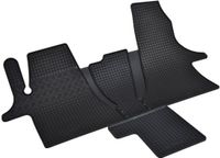 Rigum Automat Mattenset Volkswagen T6.1 Transporter, Caravelle, Multivan (2019-2022), 2-zits - 3-delig - Rubber