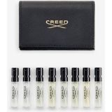 Creed Leather Sample Wallet - Black Heren sets 8x1.7 ml