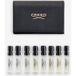 Creed Leather Sample Wallet - Black Heren sets 8x1.7 ml