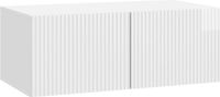 vidaXL Wandmontage TV-kast Hoogglans Wit 78,5 x 41 x 30 cm