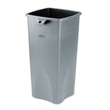 Rubbermaid Commercial Products Onaanraakbaar plastic afvalemmer polyethyleen 87 liter - grijs