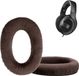 kwmobile 2x fluwelen oorkussens geschikt voor Sennheiser HD 559 / 569 / 599 koptelefoons - Kussens voor over-ear-koptelefoon in bruin