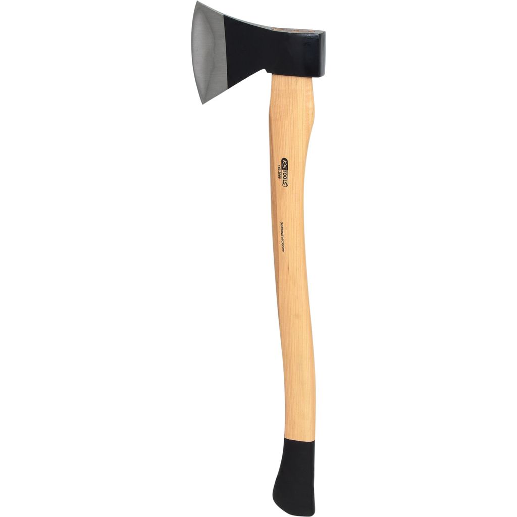 KS Tools Single Axe - Chopping Axe - Wood Handle - 700mm - 1.8kg