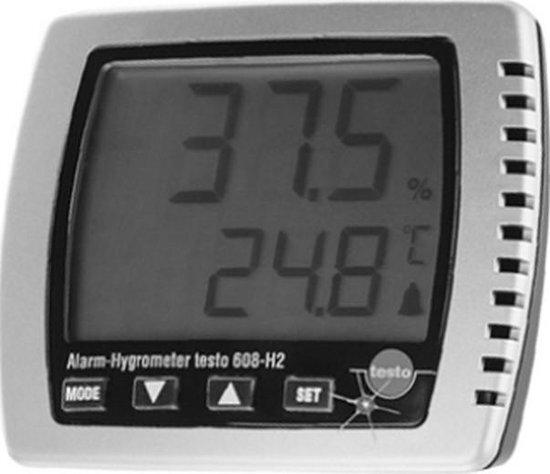 TESTO 608-H1 Luchtvochtigheidsmeter (hygrometer) 10 % Hrel 98 % Hrel