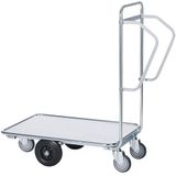 Helge Nyberg Wagen met platform met verticale handgrepen - Draagvermogen 300 kg