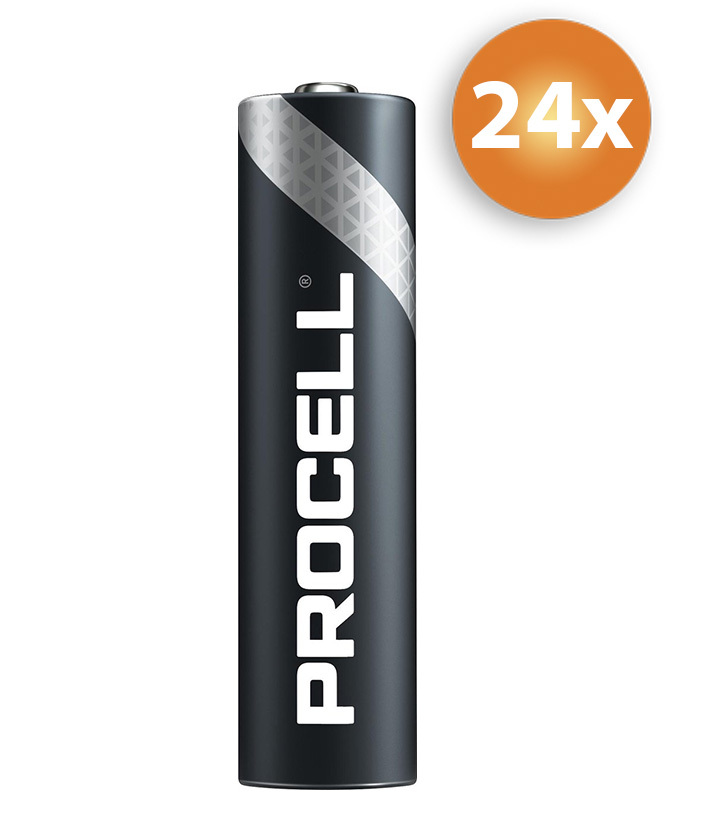 Duracell Voordeelpak AAA batterijen Duracell Procell - 24 stuks Voordeelpak AAA batterijen Duracell Procell - 24 stuks