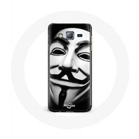 Maniacase Etui voor Samsung Galaxy j5 Wij zijn legioen anoniem masker