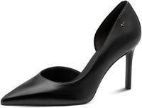 Tamaris Pumps 1-22429-46 Noir Cuir Stiletto Bout Pointu 8cm+ 37 EU