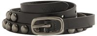 Levi's Glam Stud Belt Zwart Maat 80