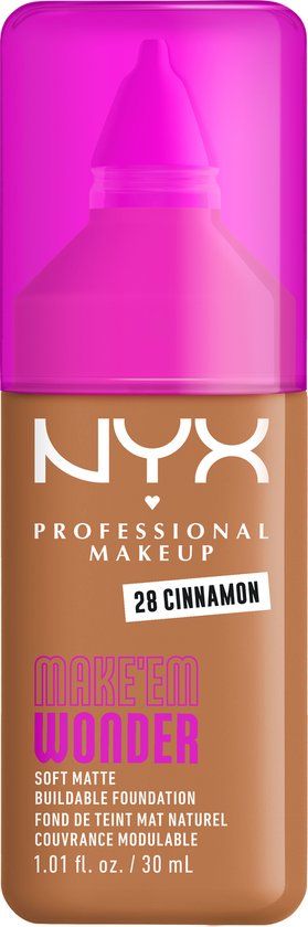NYX Professional Make Up Make 'EM Wonder Foundation - Cinnamon - 30 ml
