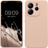 kwmobile telefoonhoesje geschikt voor Xiaomi Redmi Note 14 4G - Hoesje voor smartphone - In kokosmelk