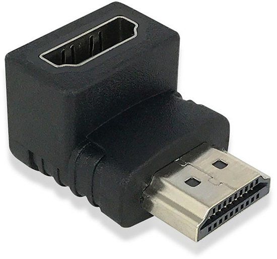 ACT AB3771 HDMI adapter HDMI male naar HDMI 2.1b female Zwart