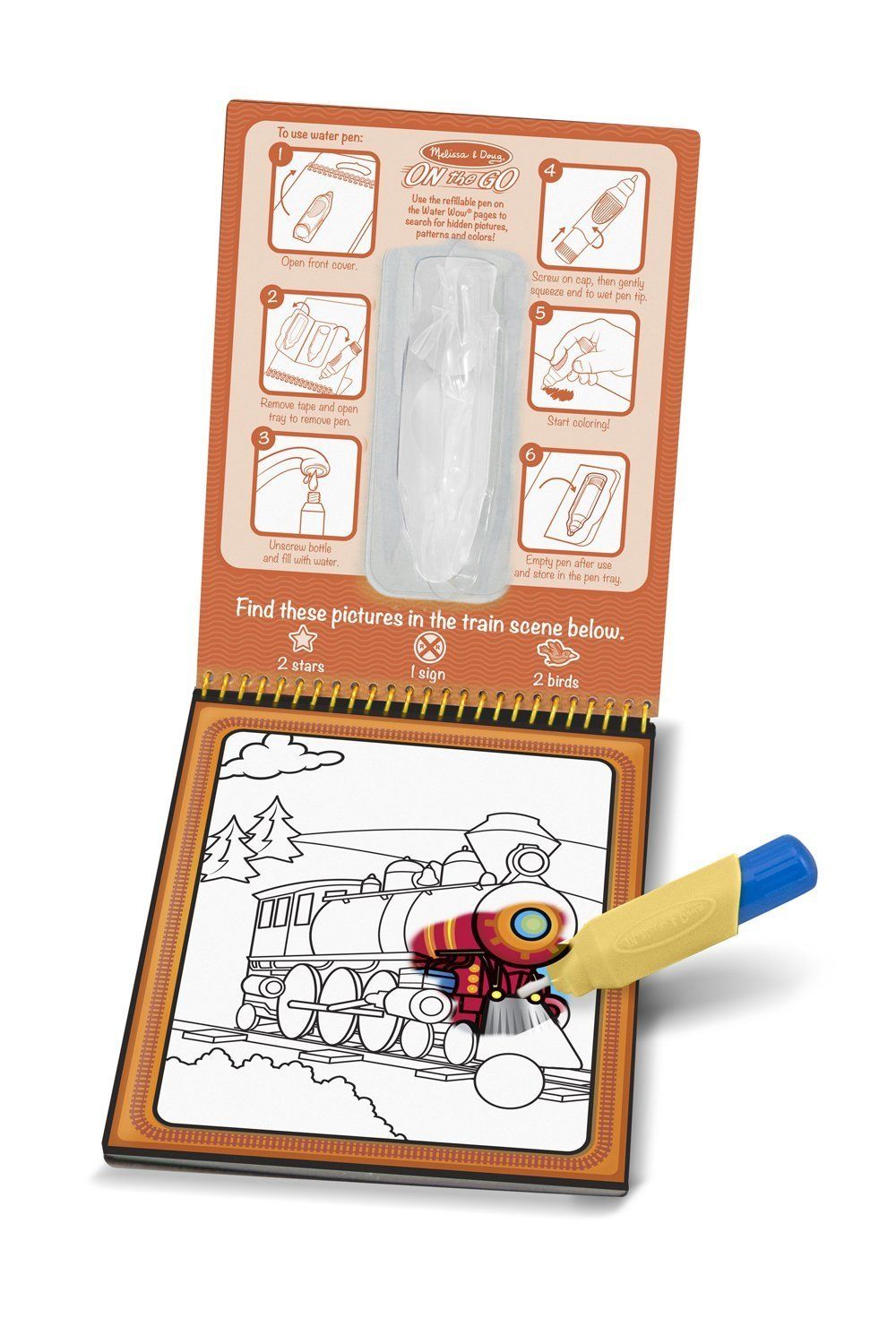 Melissa & Doug 15375 Tekenset, Multi, Kunststof, Doos, 3-99 jaar
