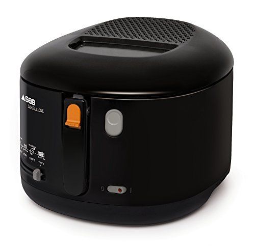 SEB Simply One Enkel Vrijstaand Frituurpan - Zwart