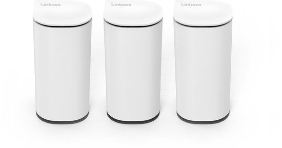 Linksys Velop Micro 7 WiFi 7 Mesh Router - 3-Pack - 5000 Mbps - White