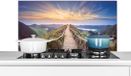 KitchenYeah Spatscherm keuken 100x50 cm - Kookplaat achterwand Bergen - Natuur - Pad - Muurbeschermer - Spatwand fornuis - Hoogwaardig aluminium