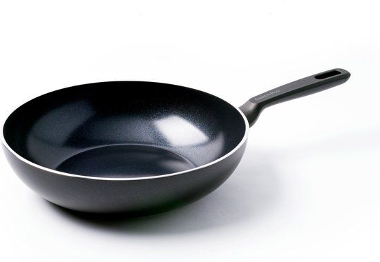 GreenPan Memphis Wokpan - 28 cm - Zwart - PFAS-vrij