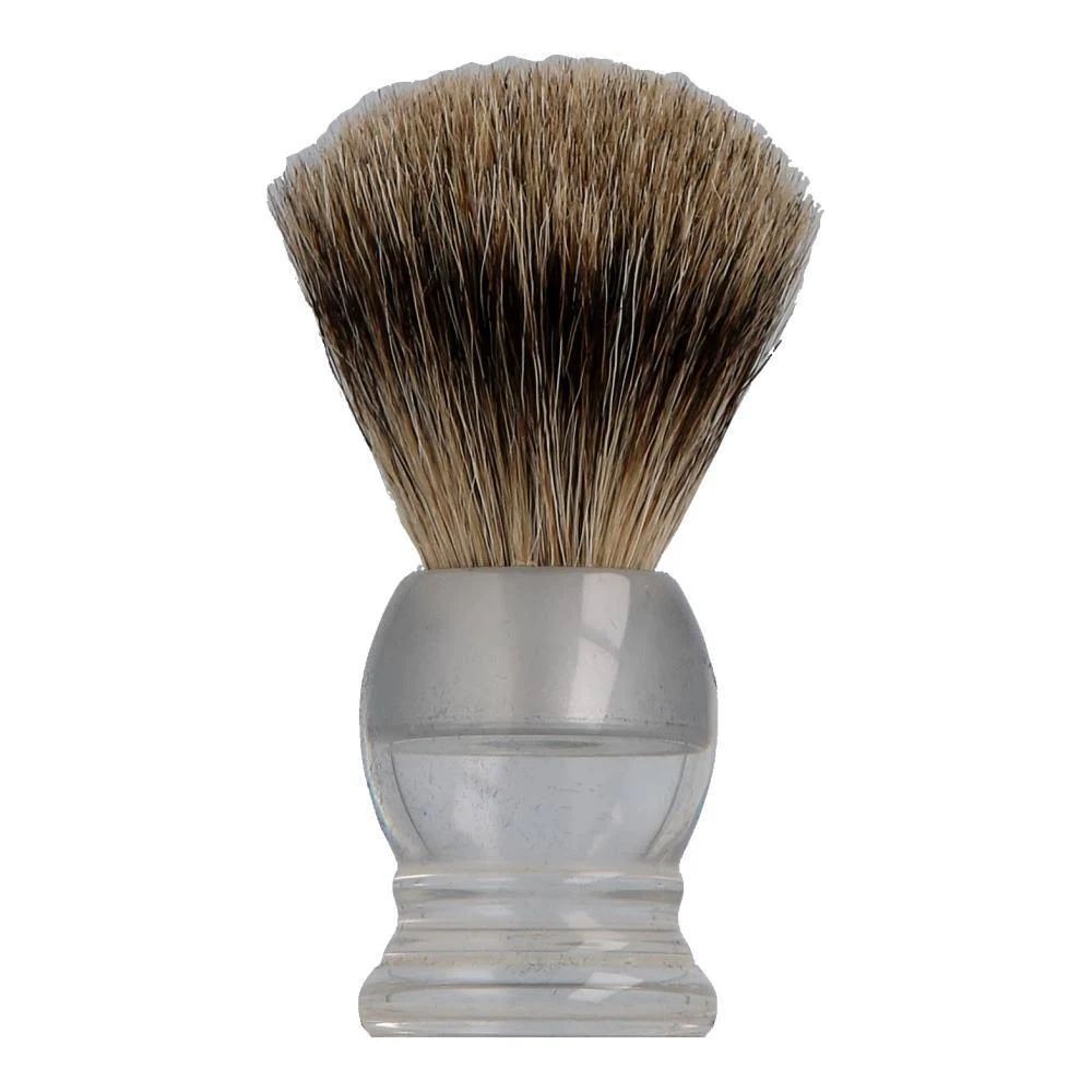 ERBE Scheerkwast dassenhaar wit grijs